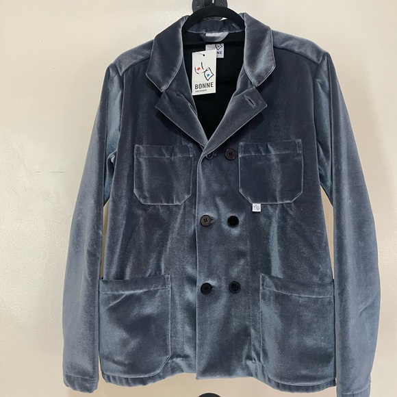 BONNE AMSTERDAM - Silver Velvet - XS (fits larger) - Picture 2 of 4